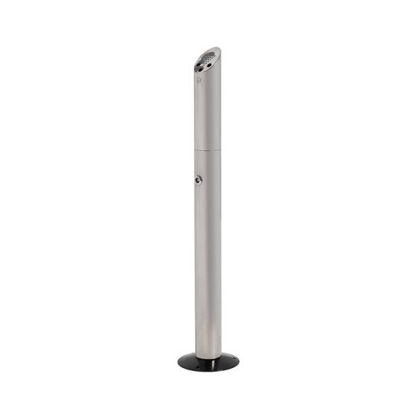Cylindrical Ashtray Post Stainless Steel