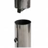 Cylindrical Ashtray Post Stainless Steel - 1