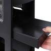 Freestanding Ashtray With Bin Black - 3