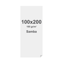 Textile Frame Graphic Samba (SEG) 195 g/m² Dye Sub 100 x 200 cm