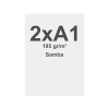 Textile Frame Graphic Samba (SEG) 195 g/m² Dye Sub A1 - 3