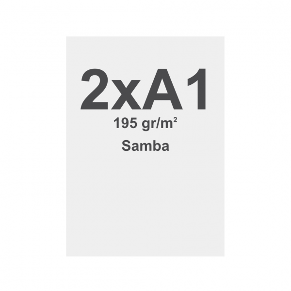 Textile Frame Graphic Samba (SEG) 195g/m² Dye Sub 2 x A1