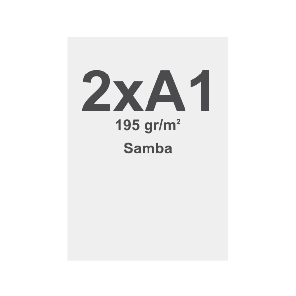 Textile Frame Graphic Samba (SEG) 195 g/m² Dye Sub 2 x A1
