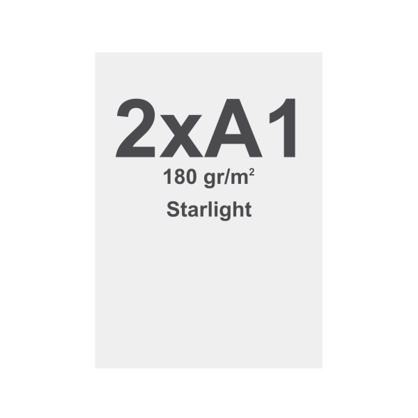Textile Frame Graphic Starlight (SEG) 180 g/m² Dye Sub 2x A1