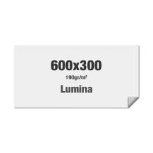 Textile Frame Graphic Lumina (SEG) 190g/m2 Dye Sub 600 x 300 cm