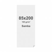 Textile Frame Graphic Samba Set of 4 (SEG) 195 g/m² Dye Sub 85 x 200cm