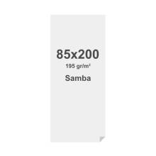 Textile Frame Graphic Samba Set of 4 (SEG) 195 g/m² Dye Sub 85 x 200cm