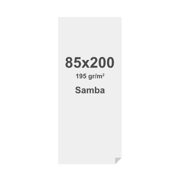 Textile Frame Graphic Samba Set of 4 (SEG) 195 g/m² Dye Sub 85 x 200cm