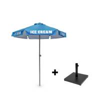 Horeca Umbrella Slide with Base