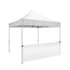 Tent Alu Half Wall Double-Sided 3 x 4,5 Metre White - 0