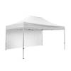 Tent Alu Full Wall Double-Sided 3 x 3 Metre White - 1