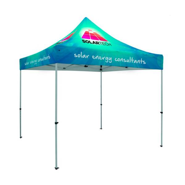 Tent Alu 3 x 3 Metre Including Bag And Stake Kit