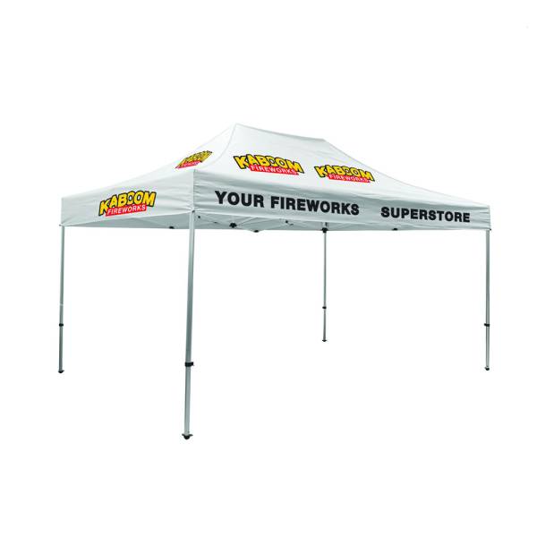 Tent Alu 3 x 4,5 Metre Including Bag And Stake Kit