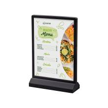 T Stand LED A5 Schwarz