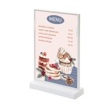 Scritto® Menu T Stand A5 White