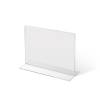 T Stand Menu Holder 1/3 A4 Landscape - 5