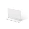 T Stand Menu Holder 1/3 A4 Landscape - 0