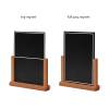 Natura Table Top Chalk Board A4 Dark Brown - 12