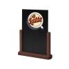 Natura Table Top Chalk Board A4 Dark Brown - 4