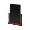 Natura Table Top Chalk Board A4 Light Brown - 1