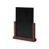 Natura Table Top Chalk Board A4 Dark Brown - 1