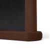 Natura Table Top Chalk Board A4 Light Brown - 4