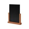 Natura Table Top Chalk Board A4 Light Brown - 2