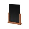 Natura Table Top Chalk Board A4 Dark Brown - 2