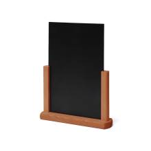 Natura Table Top Chalk Board A5 Light Brown