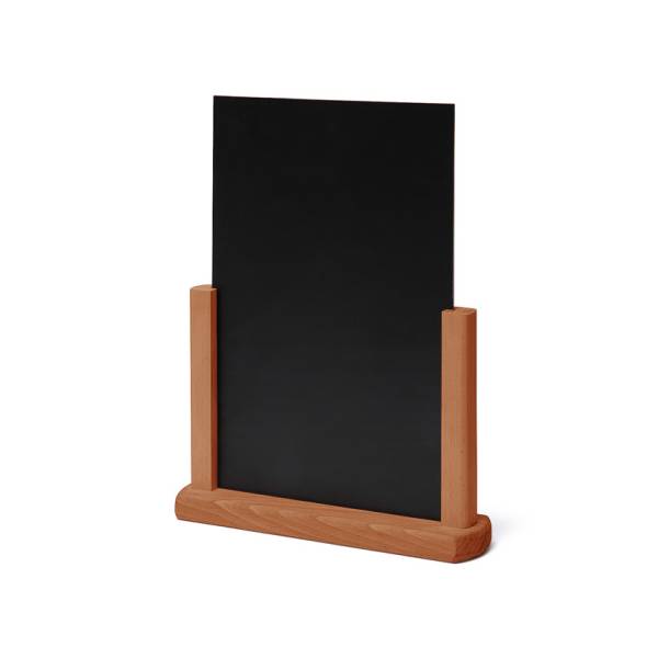 Natura Table Top Chalk Board A4 Light Brown