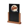 Natura Table Top Chalk Board A4 Dark Brown - 5
