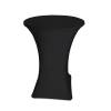 Table Cover Standing 80 cm Round Black - 1