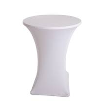 Table Cover Standing Round Black/White