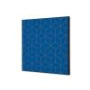 Textile Wall Decoration SET 40 x 40 cm Hexagon Rust - 3