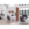 Textile Room Divider Deco 100-200 Double Hexagon Beige - 25
