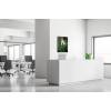 Textile Wall Decoration SET 40 x 40 cm White Flower Snowdrop - 5