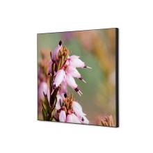 Textile Wall Decoration Pink Flower Erica
