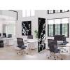 Textile Room Divider Deco 100-200 Double Abstract Japanese Cherry Blossom Black ECO print material - 25