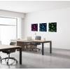 Textile Wall Decoration SET 40 x 40 cm Cactus Purple - 19