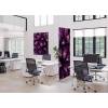 Textile Room Divider Deco 85-200 Cactus Red ECO print material - 19