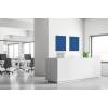 Textile Wall Decoration SET A1 Hexagon Blue-Brown - 34