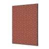Textile Wall Decoration SET 40 x 40 cm Hexagon Rust - 11
