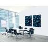 Textile Wall Decoration SET 40 x 40 cm Cactus Purple - 21