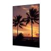 Size: A1 (841 x 594 mm) Textile Wall Decoration Palmtrees Sunset - 2