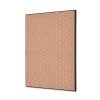 Textile Wall Decoration SET 40 x 40 cm Hexagon Rust - 12