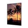 Size: A2 (420 x 594 mm) Textile Wall Decoration Palmtrees Sunset - 1