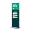 Size: 2 x A1 (594 x 1682 mm)
Colour: Silver Totem Panel+ - 15