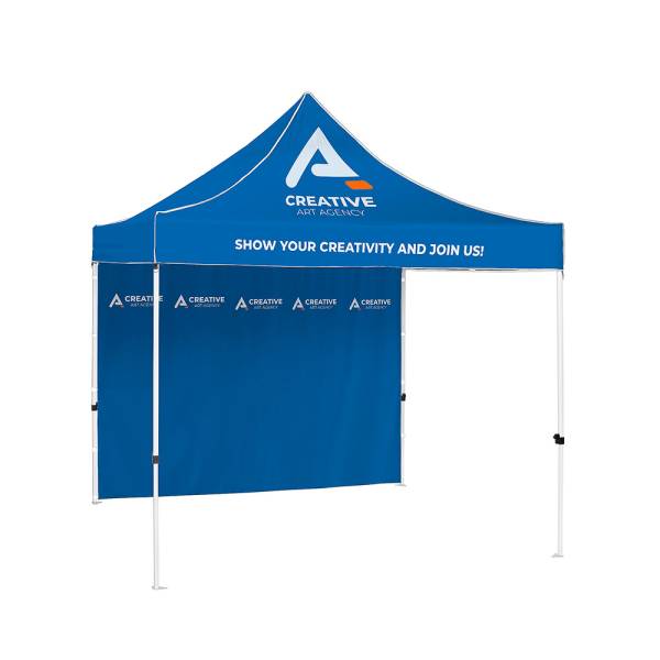 Tent Steel Full Wall Double-Sided 3 x 3 Meter Full Colour