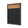 Combi Board - Black Board / Cork 45 x 60 cm - 0