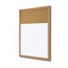 Combi Board - Wooden Whiteboard / Cork - 0